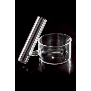 Cockle Glas-Ascher mit Rohr fr Dabbing-Werkzeug, Weedstar
