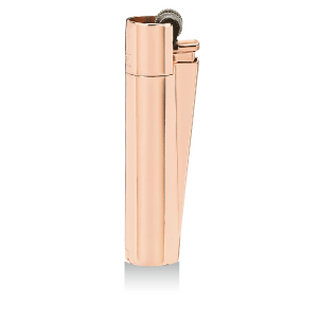 Feuerzeug Clipper METALL, ROSE GOLD, glnzend