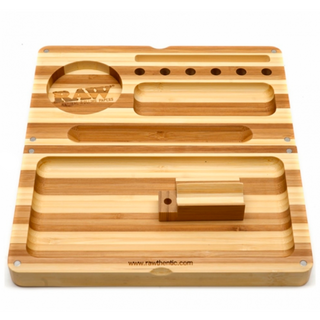 RAW Bamboo Tray Backflip, 22x23,5x2 offen, lim. Edition striped