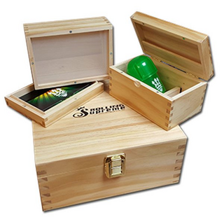 Rolling Supreme, Wood Box, G5, 22,5 x 21,5 x 10 (incl 2 Boxes)