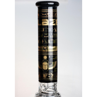BLAZE 5mm Icebong Zylinder, 10-Arm-Percolator, H 48cm, dm 69/51mm, NS19/14, Egypt
