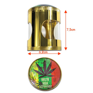 CNC-Grinder+Shaker XL 4-tlg,  62mm, h 75mm,...