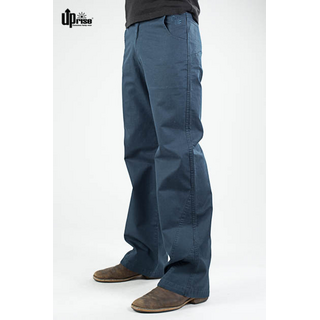 Uprise Pants Boy, 27% Hemp, blau, XS