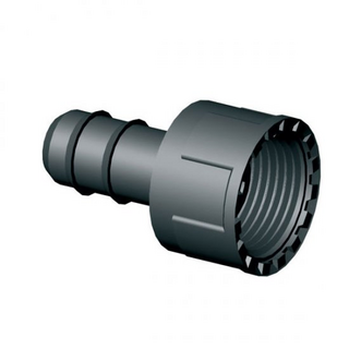 PE-Schlauchanschluss 20mm - 34 Innengewinde