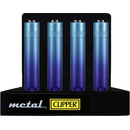 Feuerzeug Clipper METALL, Blue Gradient (matt)