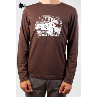 Longsleeve T-Shirt Uprise - printed Road to Freedom
