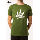 T-Shirt Uprise printed `100% organic Leaf