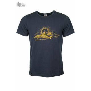 T-Shirt Uprise printed `Absolute Freedom dark blue L