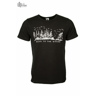 T-Shirt Uprise printed `Back to the Woodsï¾´