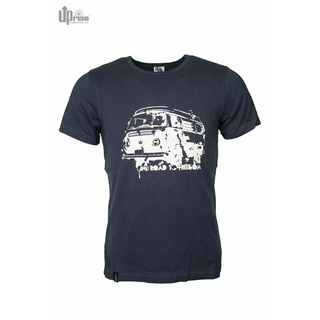 T-Shirt Uprise printed `One Road Dark Blue L
