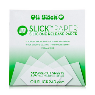 Oil Slick Paper - Silicone Release Paper, 250 Stk, 254x254mm