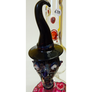 DuoGlass Percolator-Bong Witch, H 40cm, NS 18,8 Male