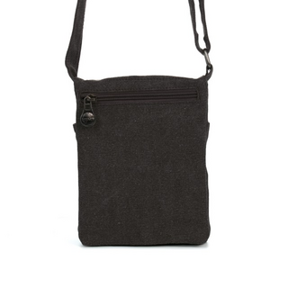 SATIVA Collection, Travel shoulder Bag, Schultertasche, 15x19cm, grey S10033