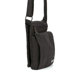 SATIVA Collection, Travel shoulder Bag, Schultertasche, 15x19cm, grey S10033