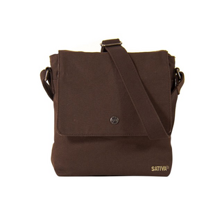 SATIVA Collection, Charming Shoulder Bag, Schultertasche, 21 x 24 x -5.5cm, S10136, brown (LAST PIECE of this Color)