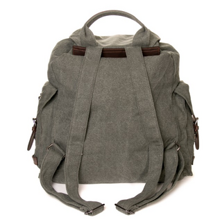 SATIVA Collection, Hemp Deluxe Adventure Backpack, 41x43x16cm, grey