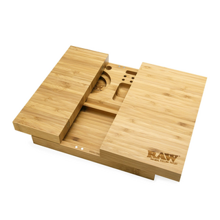 RAW Bamboo Tray Triple Flip, 50x26x2 offen