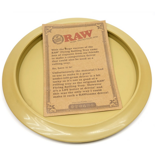 Raw Flying Tray Golf Disk - Distance Driver