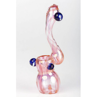 DuoGlass Hand-Bubbler, Dexter, 145g, 21cm, Rose Gold