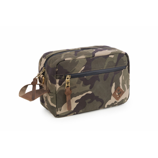 The Stowaway Toiletry Kit, Revelry Odour Proof Bag, CANVAS  ED - camo brown