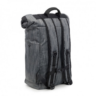 The Drifter Rolltop Backpack, Revelry Odour Proof Bag, striped dark grey