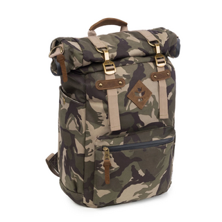 The Drifter Rolltop Backpack, CANVAS Edition, Revelry Odour Proof Bag, CANVAS ED - camo brown