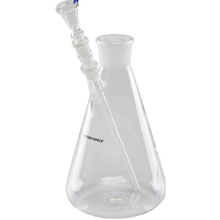 Steckbong Kolben (Kegelform) 2000ml, 18,8er Schliff