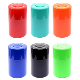 Vakuum Aufbewahrungsdose, H 10cm, dm 6cm, Kunststoff, diverse Farben