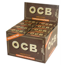 OCB Rolls Virgin unbleached slim + Filtertips perforiert