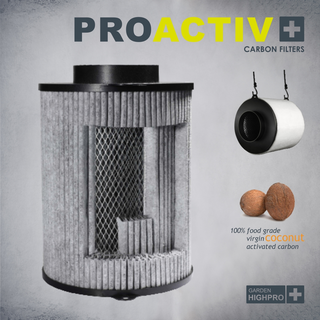 GHP Proactiv-Filter, 800m³/h, Flansch D200mm, H450mm