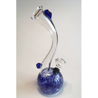 DuoGlass Bong Blue Bowl, 100g, 20cm, Rubber-Grommet