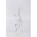 DuoGlass Oil-Bong clear, 273g, 26,5cm, 14,5mm Schliff