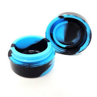 NonStick Container, med. Silikon, 7ml, dm 35mm, schwarz-blau