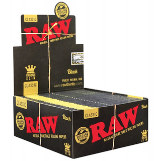 RAW BLACK King Size Slim, 32 Stk