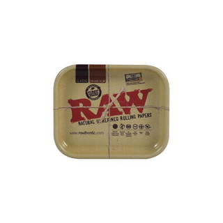 RAW Metal Rolling Tray Mini - 44 x 36mm, Wearable Magnetic Pin