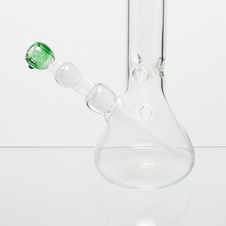 BoosT Pro Beaker Glass Bong, green, H 44cm, dm 50mm, NS 18,8
