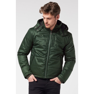 Mens Nordic Puffer, Hemp Hoodlamb,