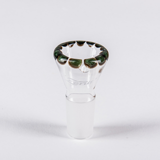 ZENIT Custom Ice-Beaker 5.0, Large ( 50mm, H 50 cm), 18,8 NormSchliff, MIT Kickloch, Rasta-Design Mighty Moss