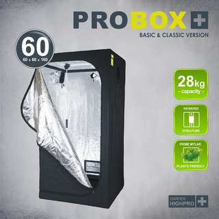 GHP Probox Basic 60, Zuchtzelt aus 420D Nylon, 60x60x160cm