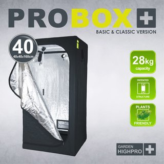 GHP Probox Basic 40, Zuchtzelt aus 420D Nylon, 40x40x160cm