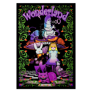 Poster Blacklight Filz Alice Wonderland (BLP-1701) #1901...