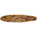 RAW Retro Longboard Deck (ohne Achsen), 114cm x 24cm
