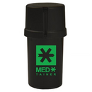 GP Medtainer XL - 40 dram, black+Logo