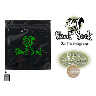 Skunk Sack, black, geruchs-& wasserdicht, diverse Grssen, lose oder im 6er/12er Pack