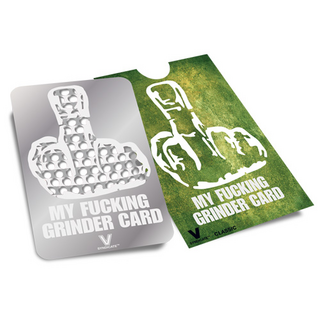 V-Syndicate Set My Fucking  Grinder Card + Tray in diversen Grssem