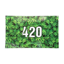 Glass Rolling Tray '420' Large, 26 x 16 cm - V-Syndicate