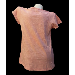 Naspex, Ladies short sleeve Shirt, HERBAL DYE - ash pink L - packed in bottle-bag