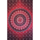 Wandtuch 130 x 210, Elephants-Mandala Ombre (pink/purple)