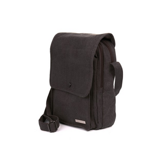 SATIVA Collection, Medium Messenger Shoulder Bag, Schultertasche, S10092, 24x30x9cm grey