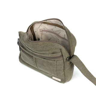 SATIVA Collection, Smart Shoulder Bag, Schultertasche, S10044, 28x20x7, plum